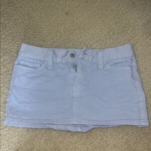 PacSun Gray Mini Skirt Casual Denim